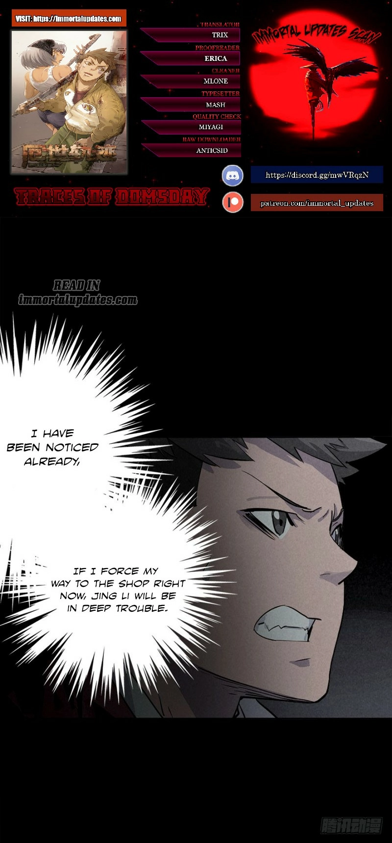 Trace of Doomsday Chapter 22 page 1 - 