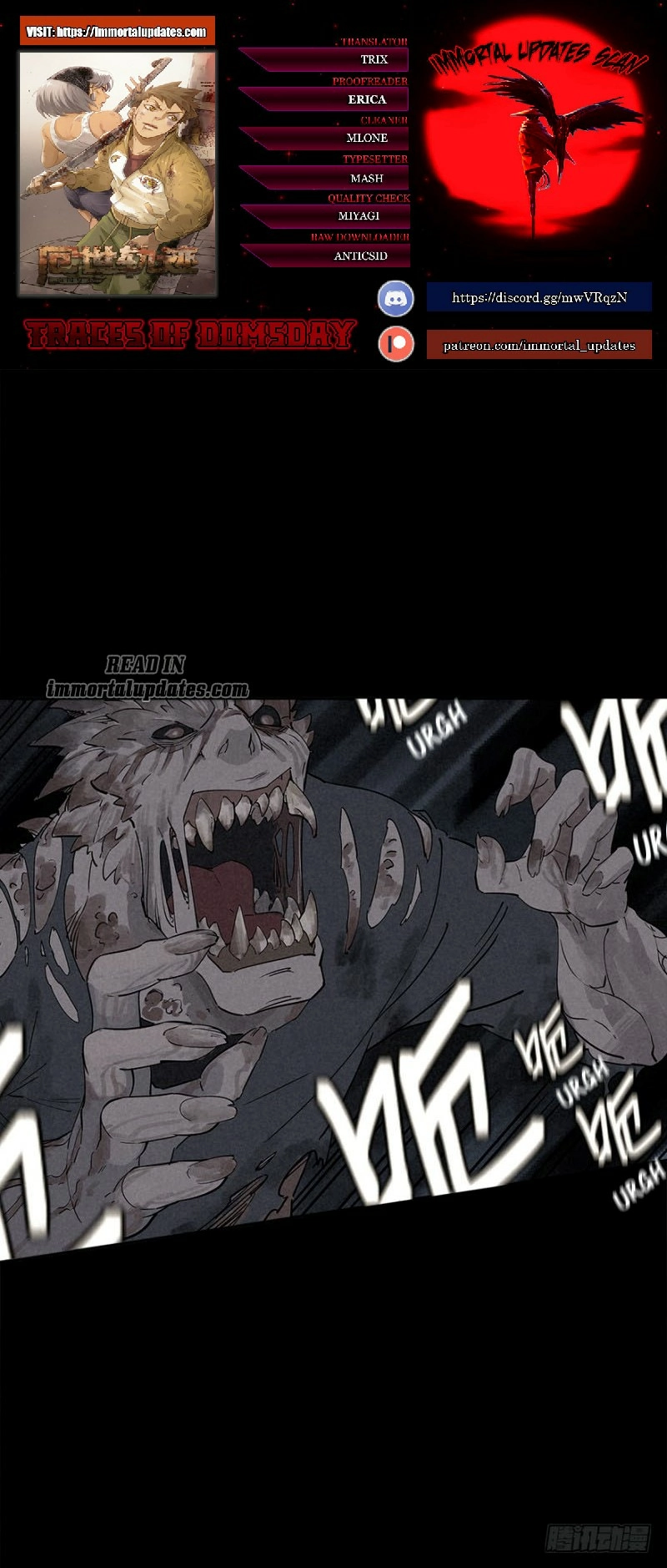 Trace of Doomsday Chapter 23 page 1 - 