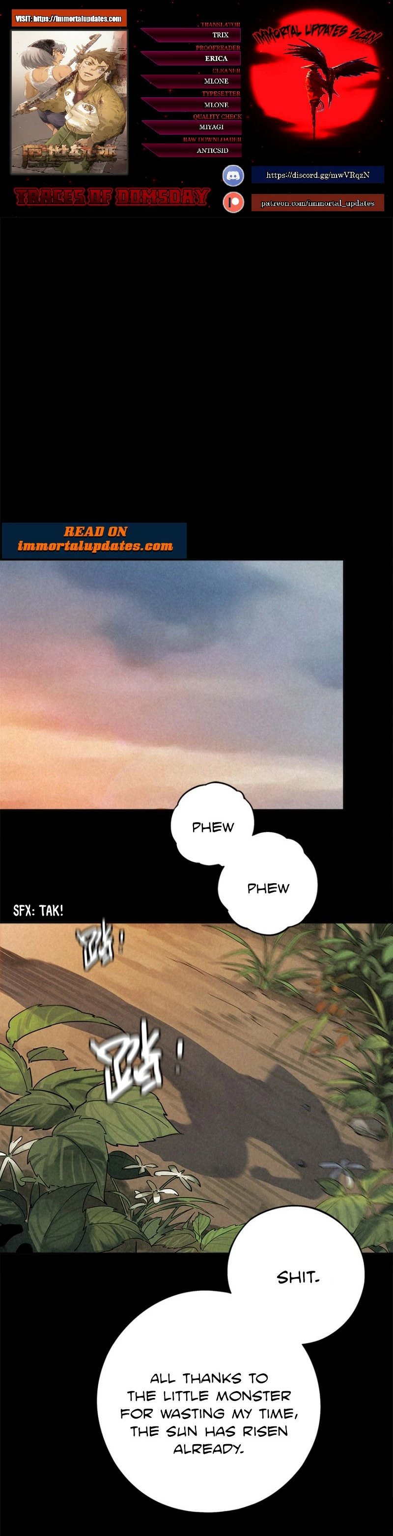 Trace of Doomsday Chapter 25 page 1 - 