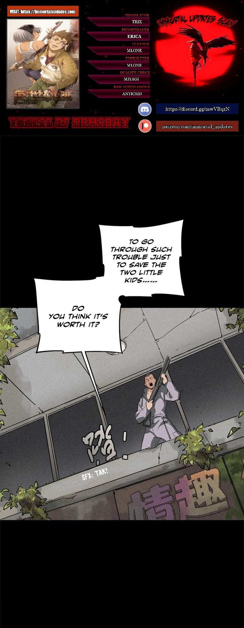 Trace of Doomsday Chapter 27 page 1 - 