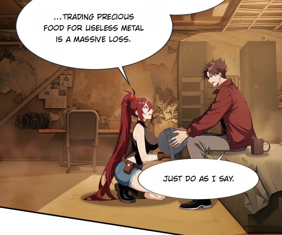 Trading Snacks for Gold in the Apocalypse Chapter 2 page 49 - 