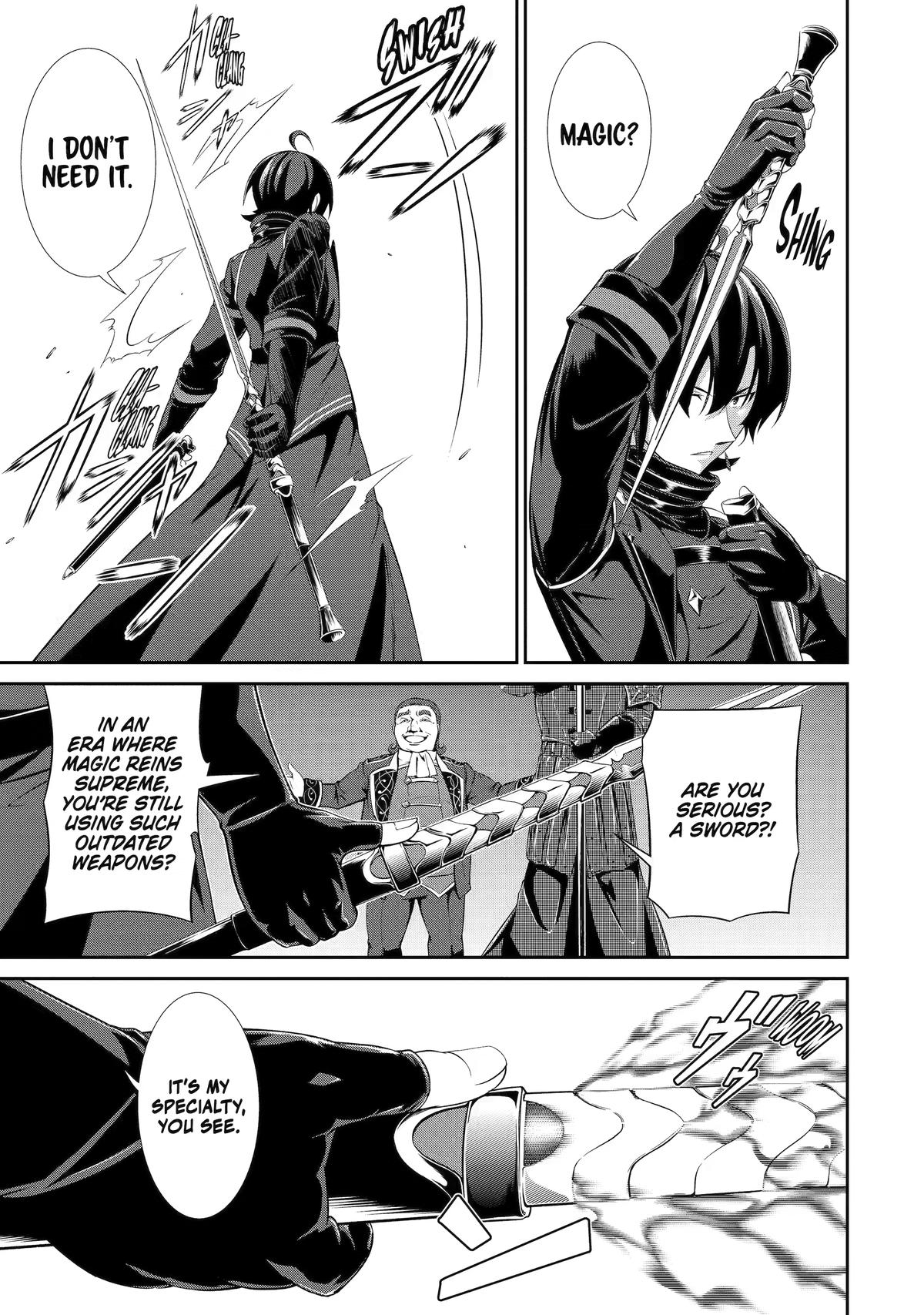 Trained to be the Ultimate Anti-magic Spellblade Chapter 1 page 20 - 