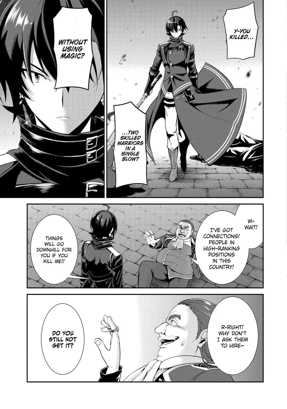 Trained to be the Ultimate Anti-magic Spellblade Chapter 1 page 27 - 