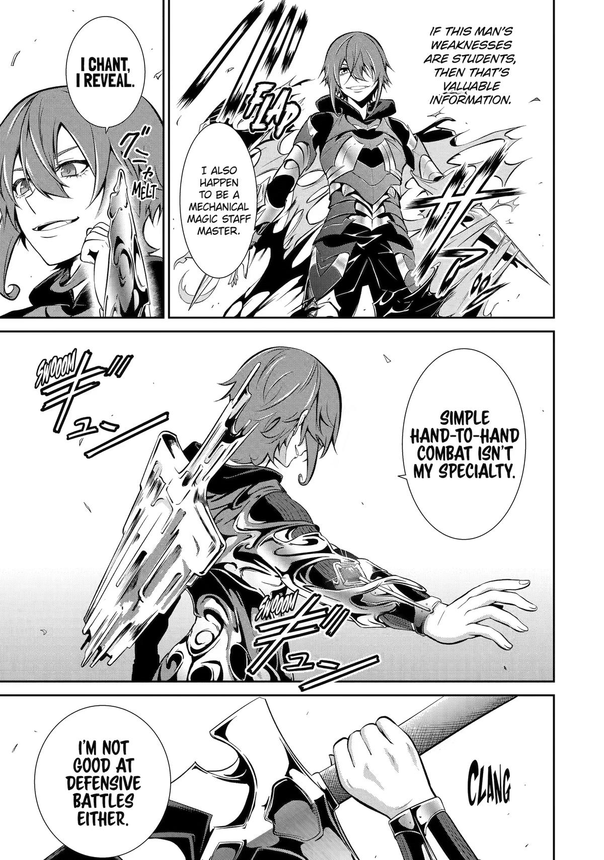 Trained to be the Ultimate Anti-magic Spellblade Chapter 11 page 38 - 