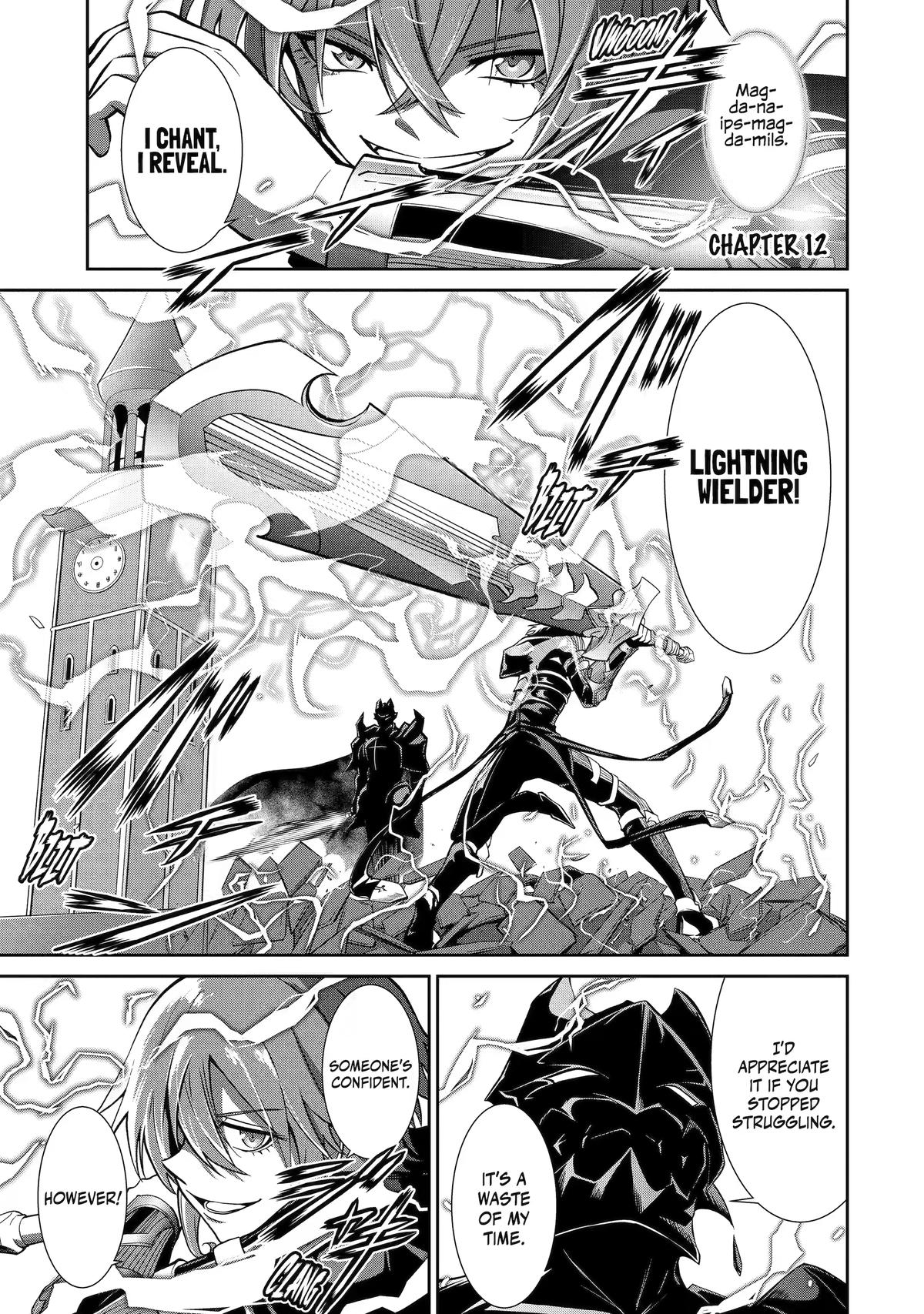 Trained to be the Ultimate Anti-magic Spellblade Chapter 12 page 1 - 