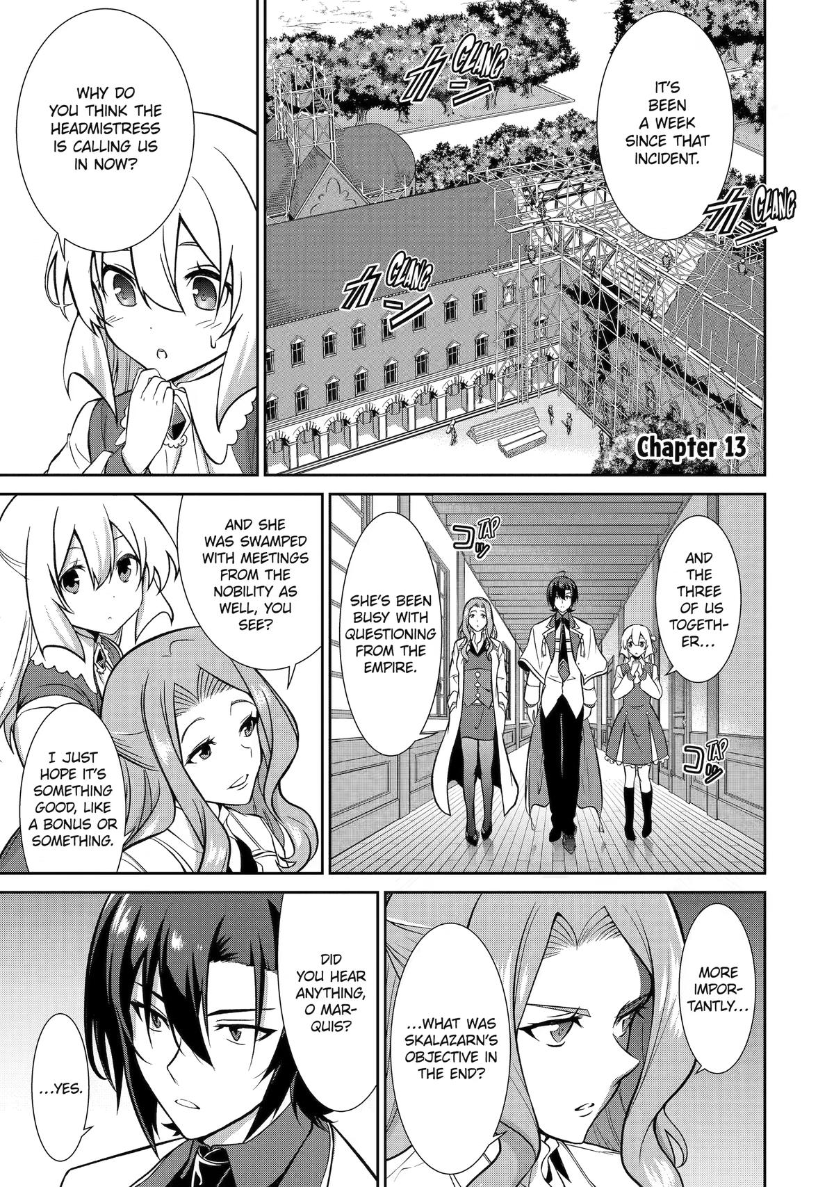 Trained to be the Ultimate Anti-magic Spellblade Chapter 13 page 1 - 