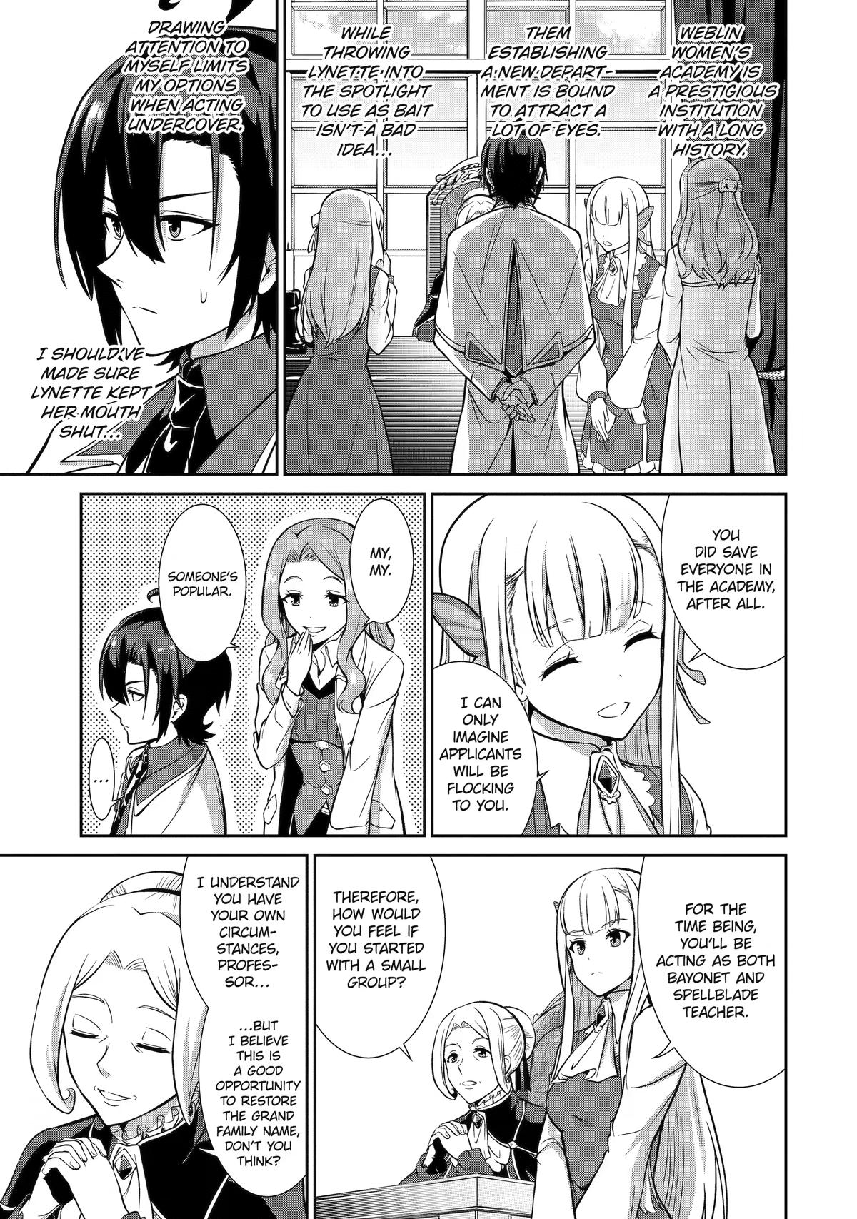 Trained to be the Ultimate Anti-magic Spellblade Chapter 13 page 11 - 