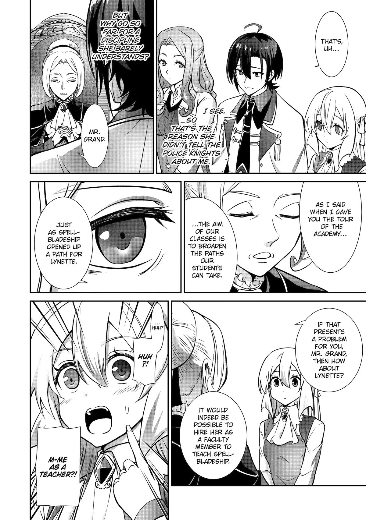 Trained to be the Ultimate Anti-magic Spellblade Chapter 13 page 12 - 