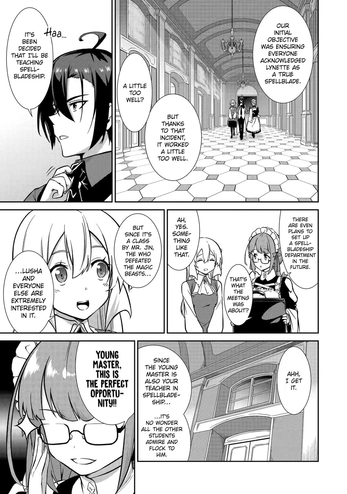 Trained to be the Ultimate Anti-magic Spellblade Chapter 13 page 15 - 