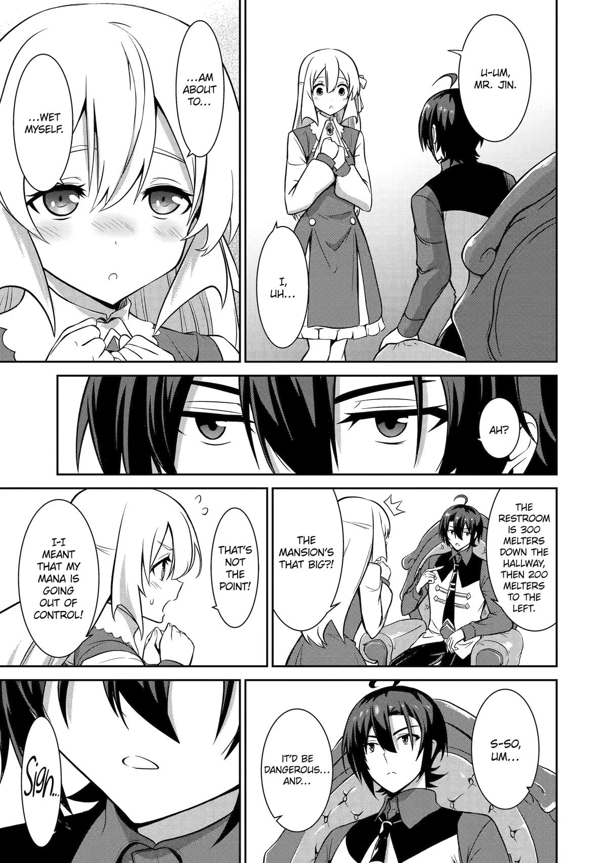 Trained to be the Ultimate Anti-magic Spellblade Chapter 13 page 23 - 