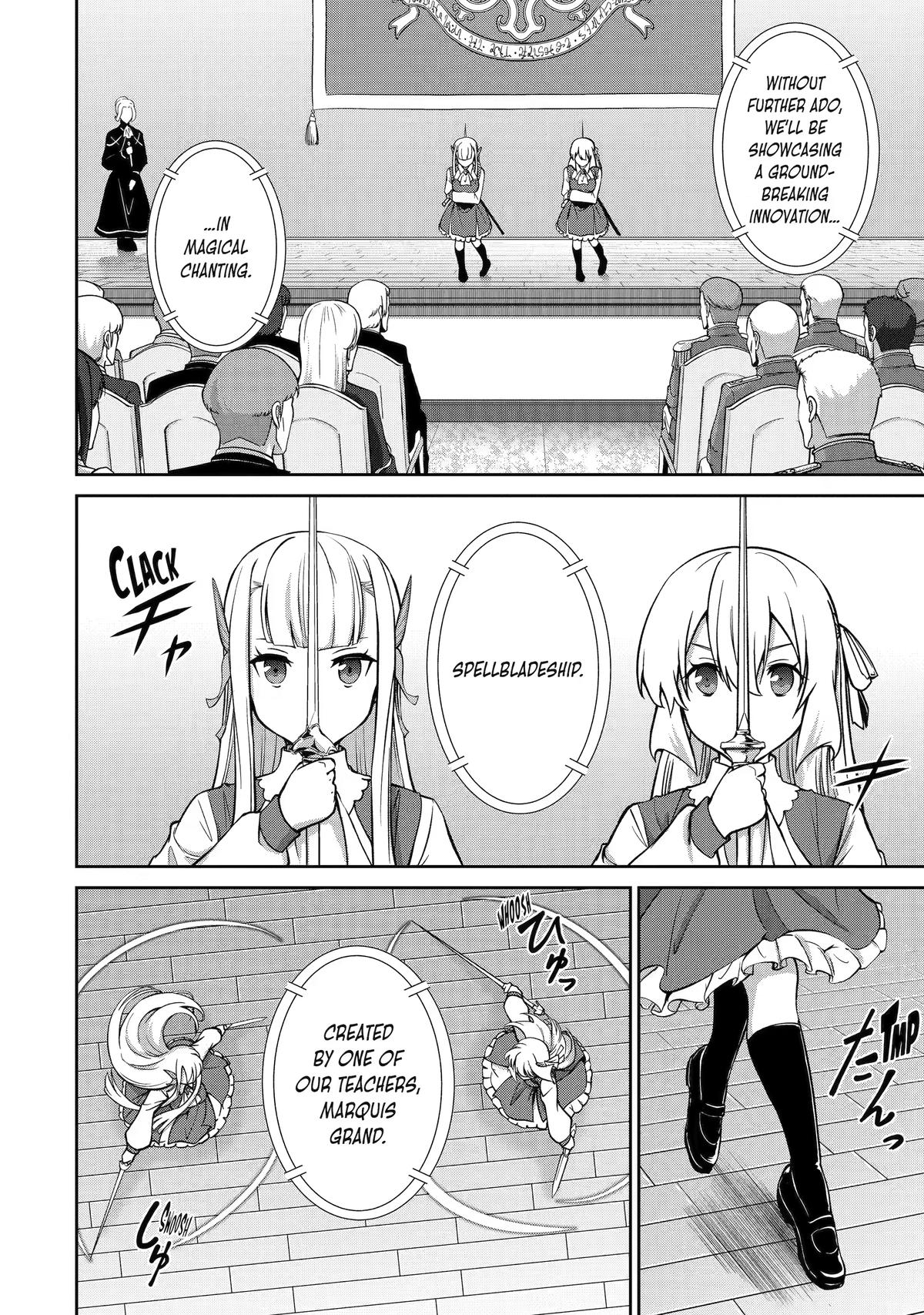 Trained to be the Ultimate Anti-magic Spellblade Chapter 13 page 34 - 