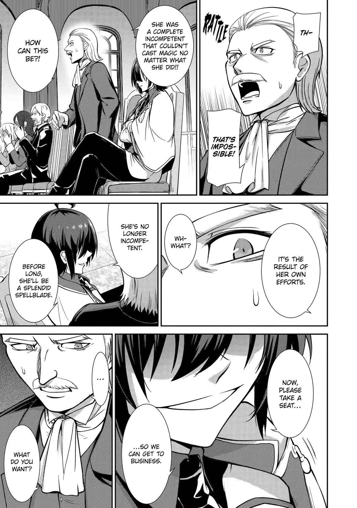 Trained to be the Ultimate Anti-magic Spellblade Chapter 13 page 37 - 