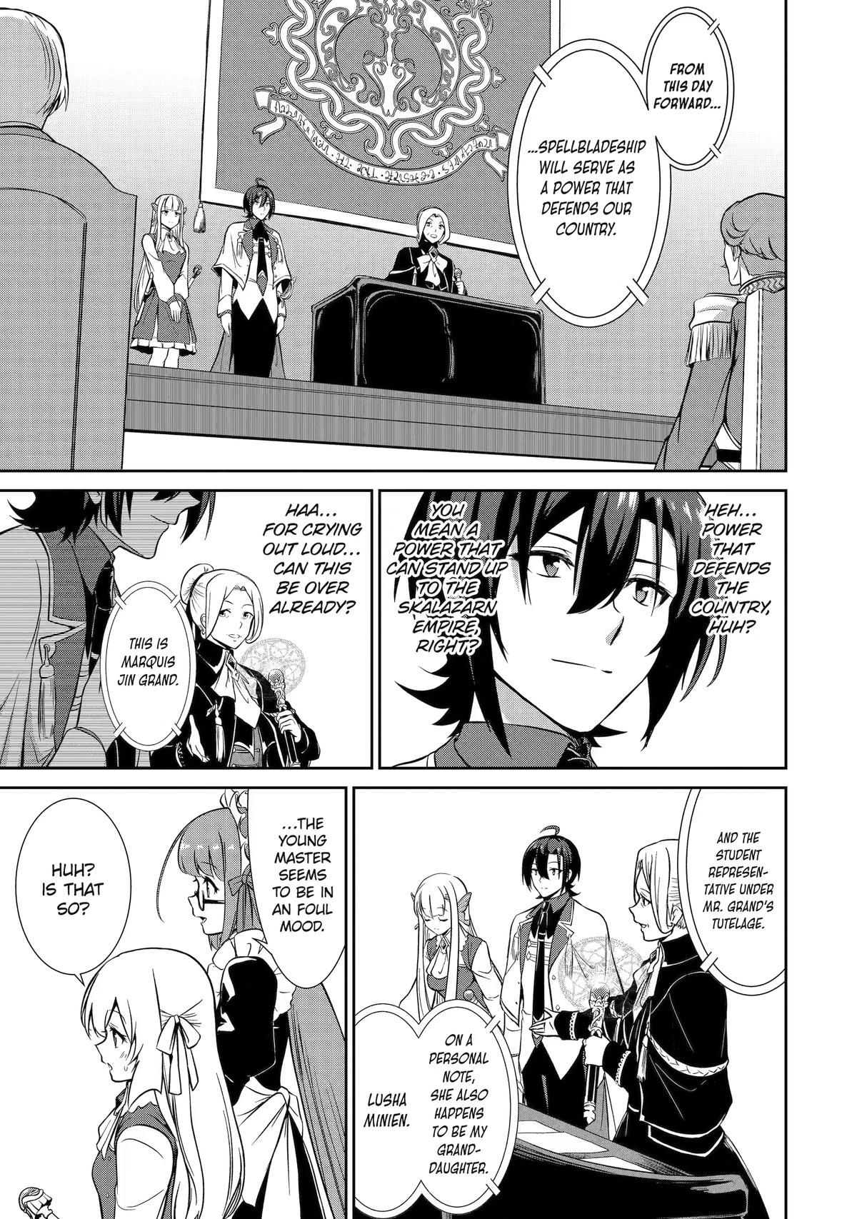 Trained to be the Ultimate Anti-magic Spellblade Chapter 13 page 45 - 