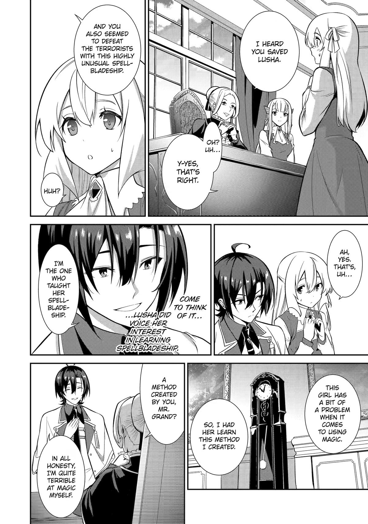 Trained to be the Ultimate Anti-magic Spellblade Chapter 13 page 6 - 