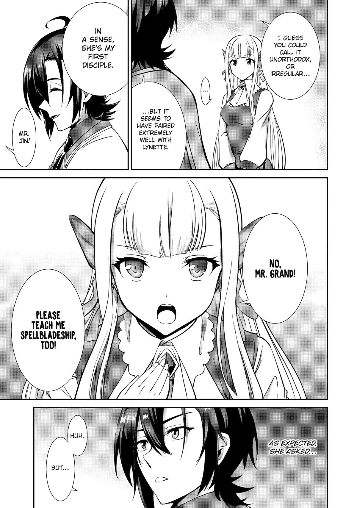 Trained to be the Ultimate Anti-magic Spellblade Chapter 13 page 7 - 