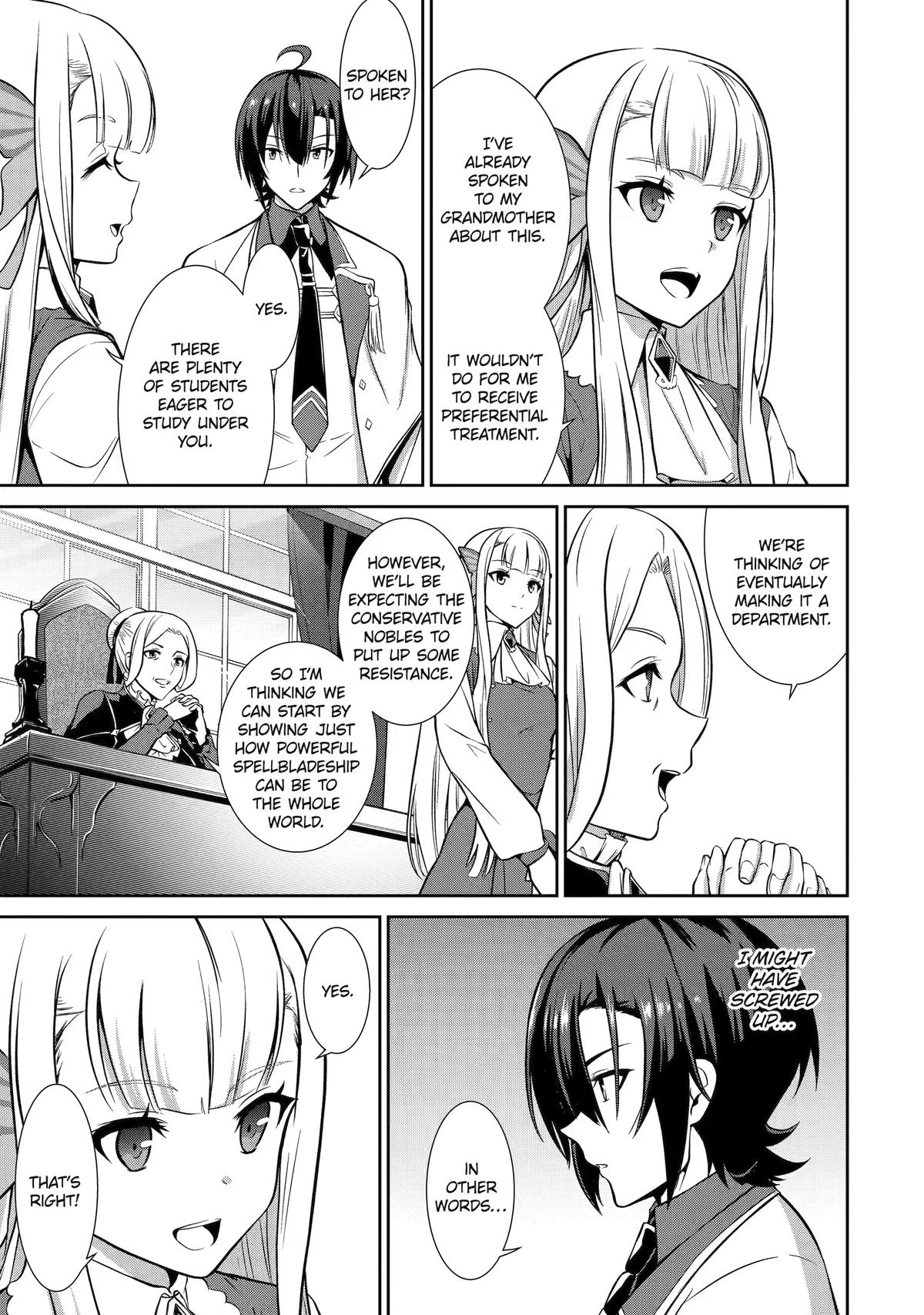 Trained to be the Ultimate Anti-magic Spellblade Chapter 13 page 9 - 