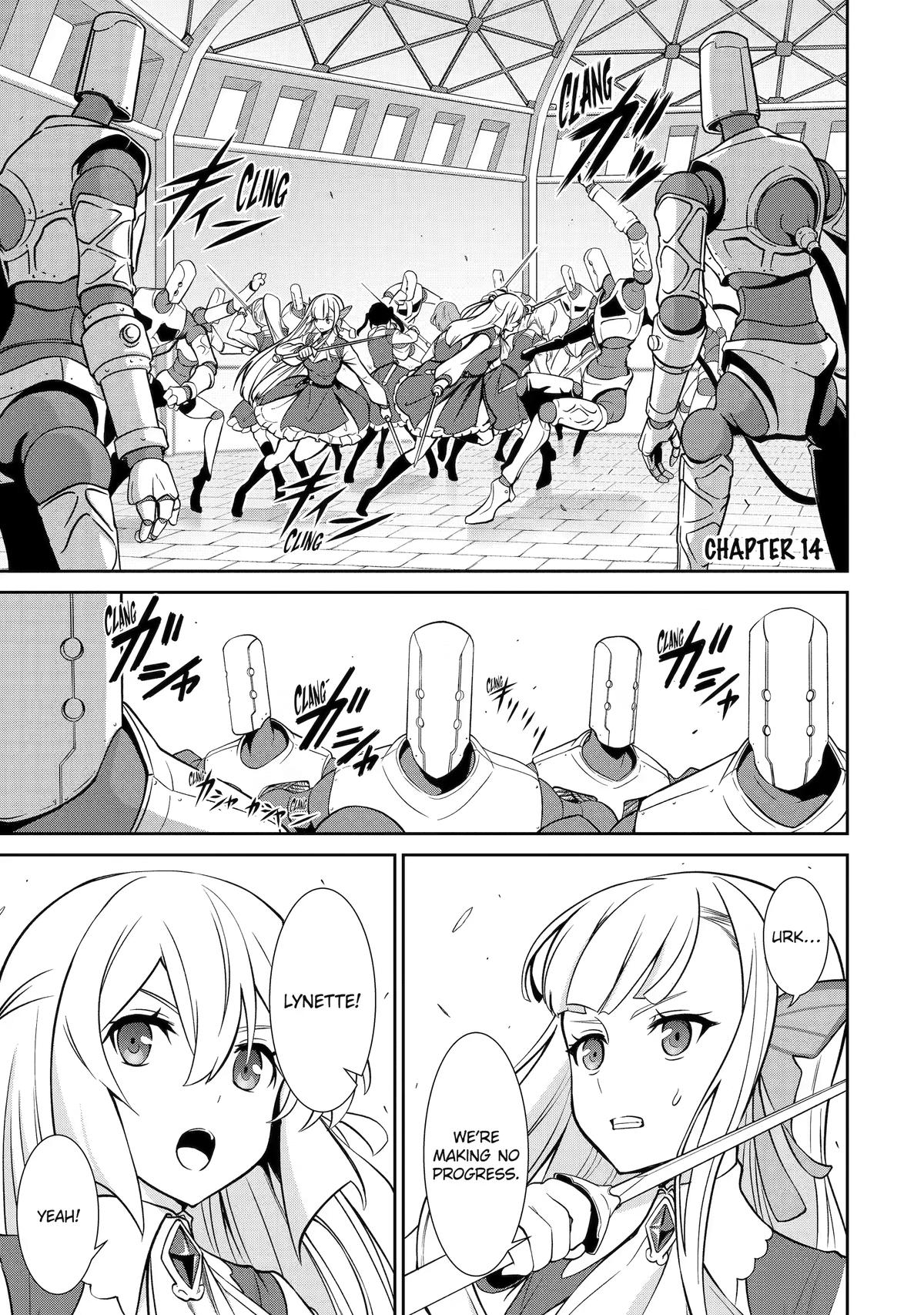 Trained to be the Ultimate Anti-magic Spellblade Chapter 14 page 1 - 