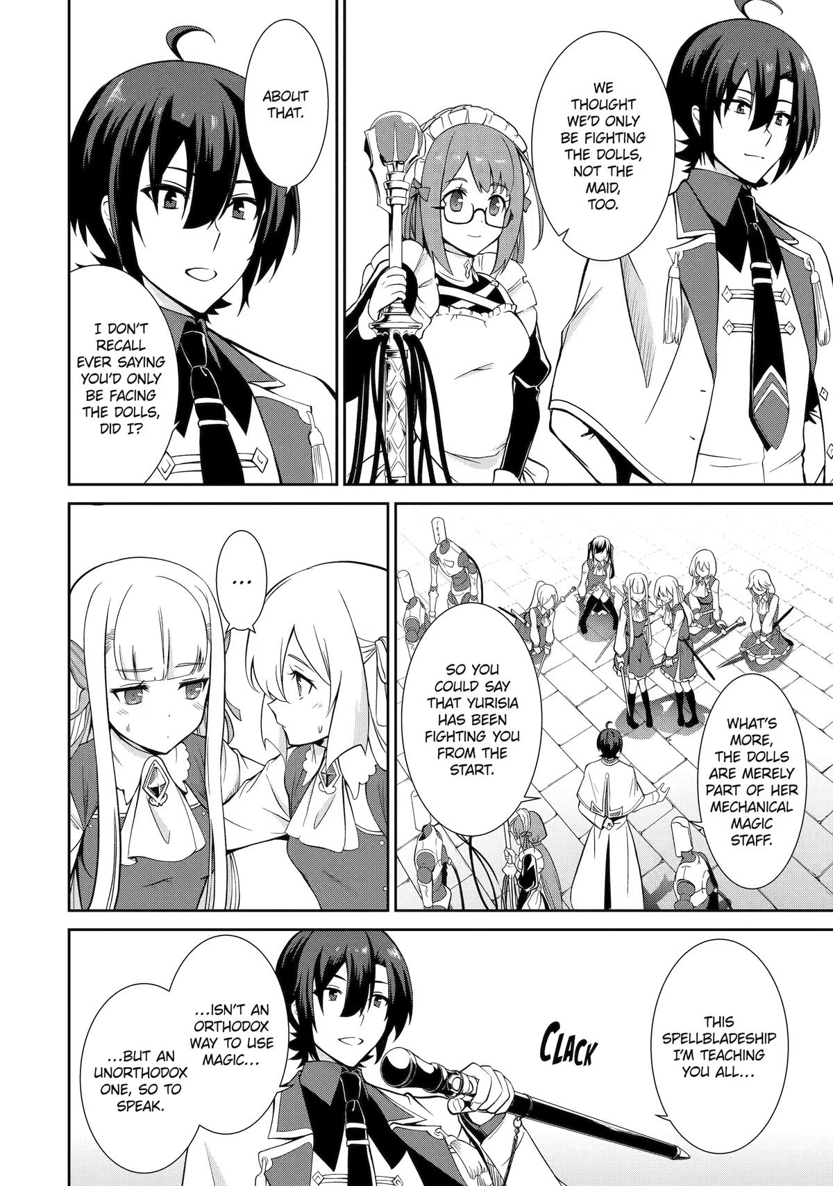 Trained to be the Ultimate Anti-magic Spellblade Chapter 14 page 12 - 