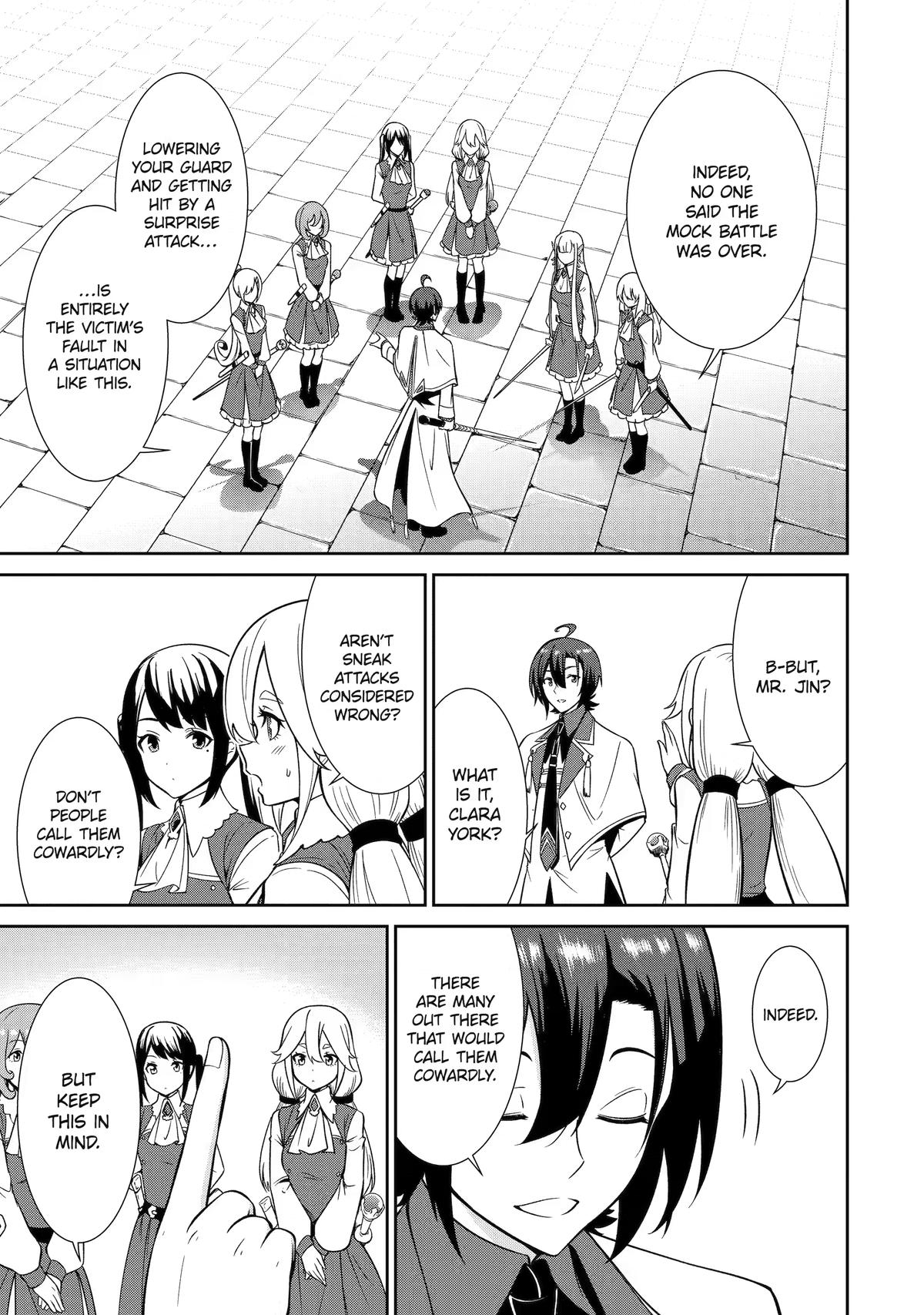 Trained to be the Ultimate Anti-magic Spellblade Chapter 14 page 17 - 