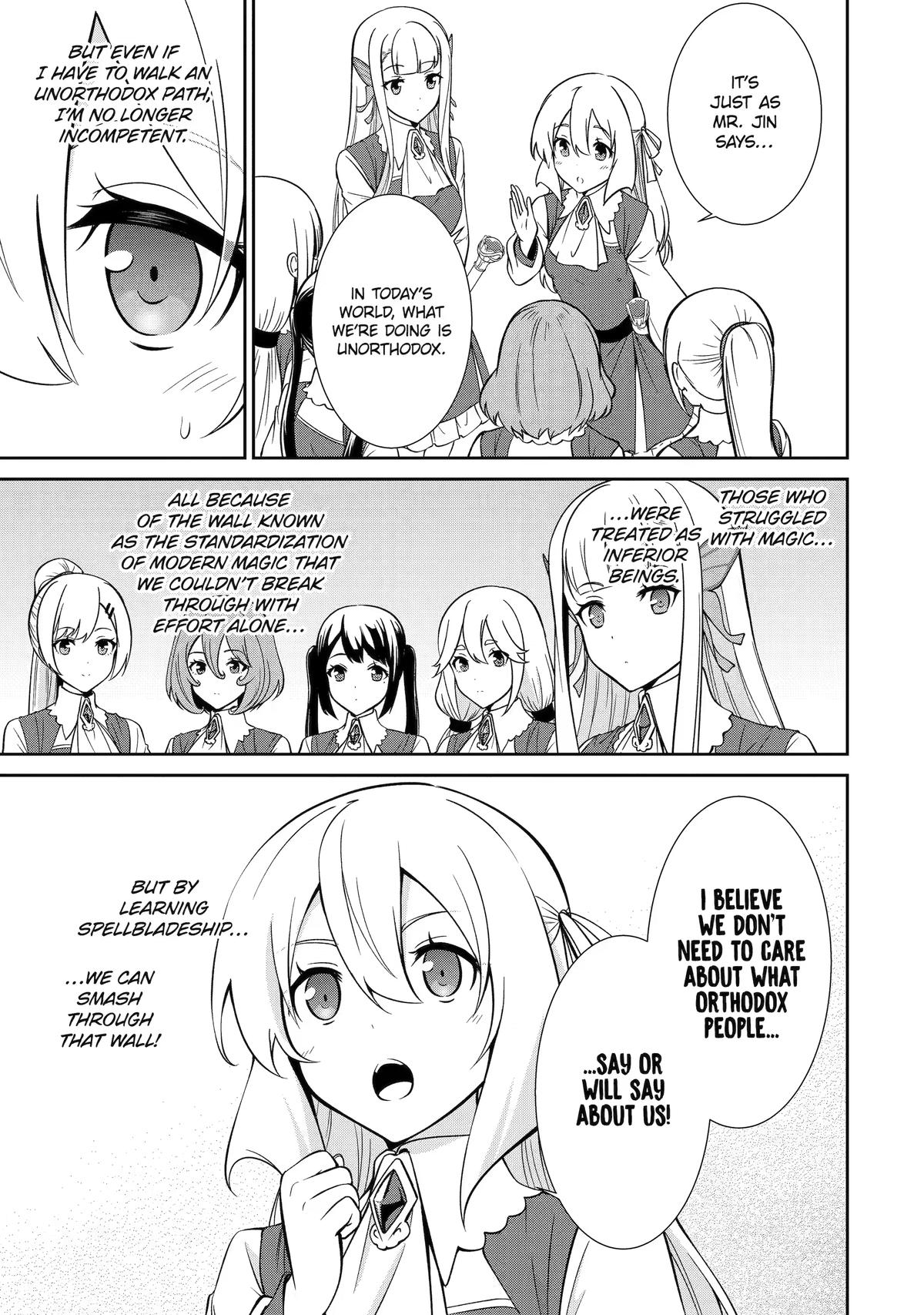 Trained to be the Ultimate Anti-magic Spellblade Chapter 14 page 19 - 
