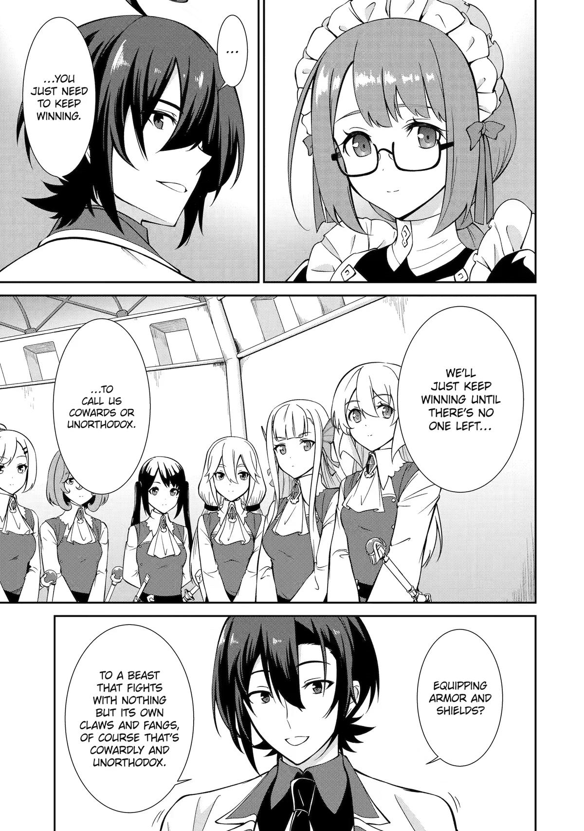 Trained to be the Ultimate Anti-magic Spellblade Chapter 14 page 21 - 