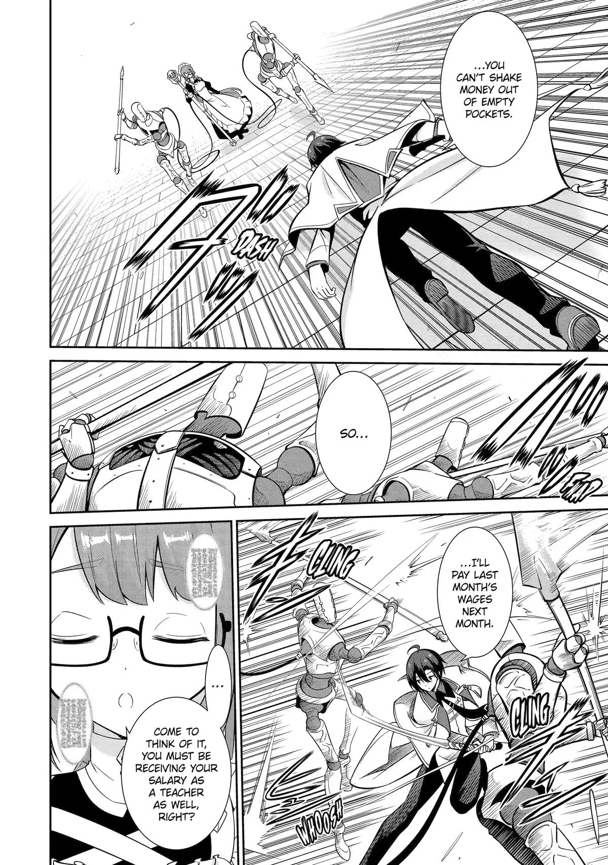 Trained to be the Ultimate Anti-magic Spellblade Chapter 14 page 24 - 