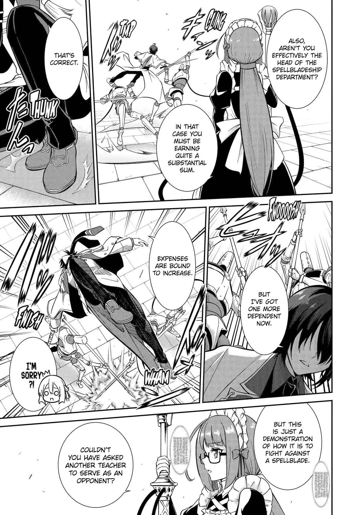 Trained to be the Ultimate Anti-magic Spellblade Chapter 14 page 25 - 