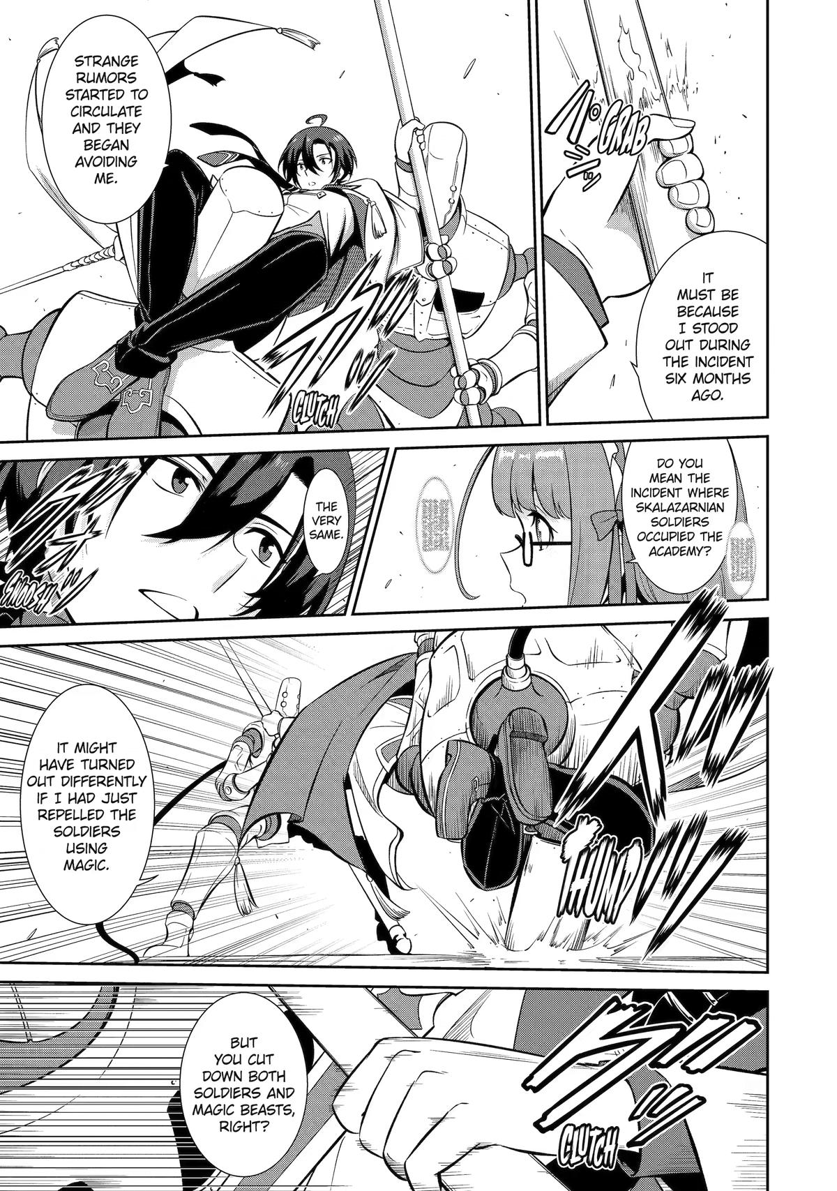 Trained to be the Ultimate Anti-magic Spellblade Chapter 14 page 27 - 