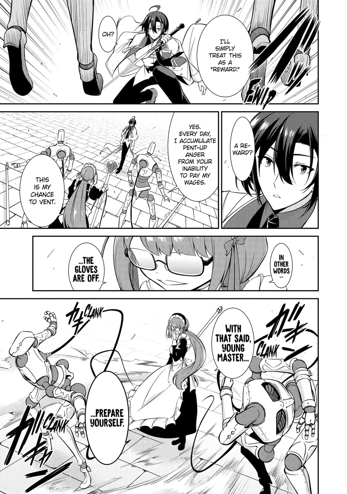 Trained to be the Ultimate Anti-magic Spellblade Chapter 14 page 31 - 