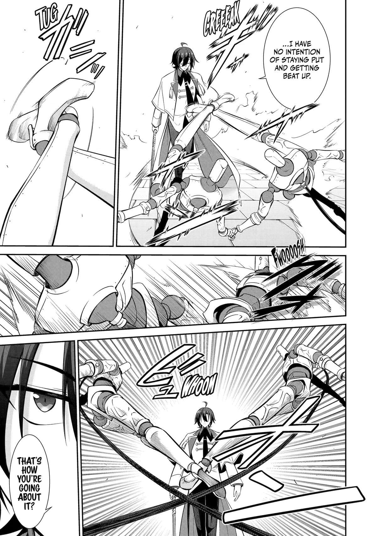 Trained to be the Ultimate Anti-magic Spellblade Chapter 14 page 33 - 