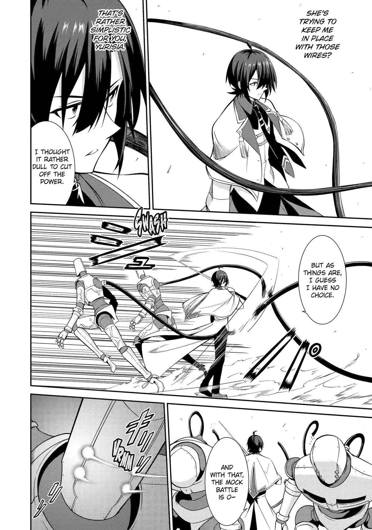 Trained to be the Ultimate Anti-magic Spellblade Chapter 14 page 34 - 