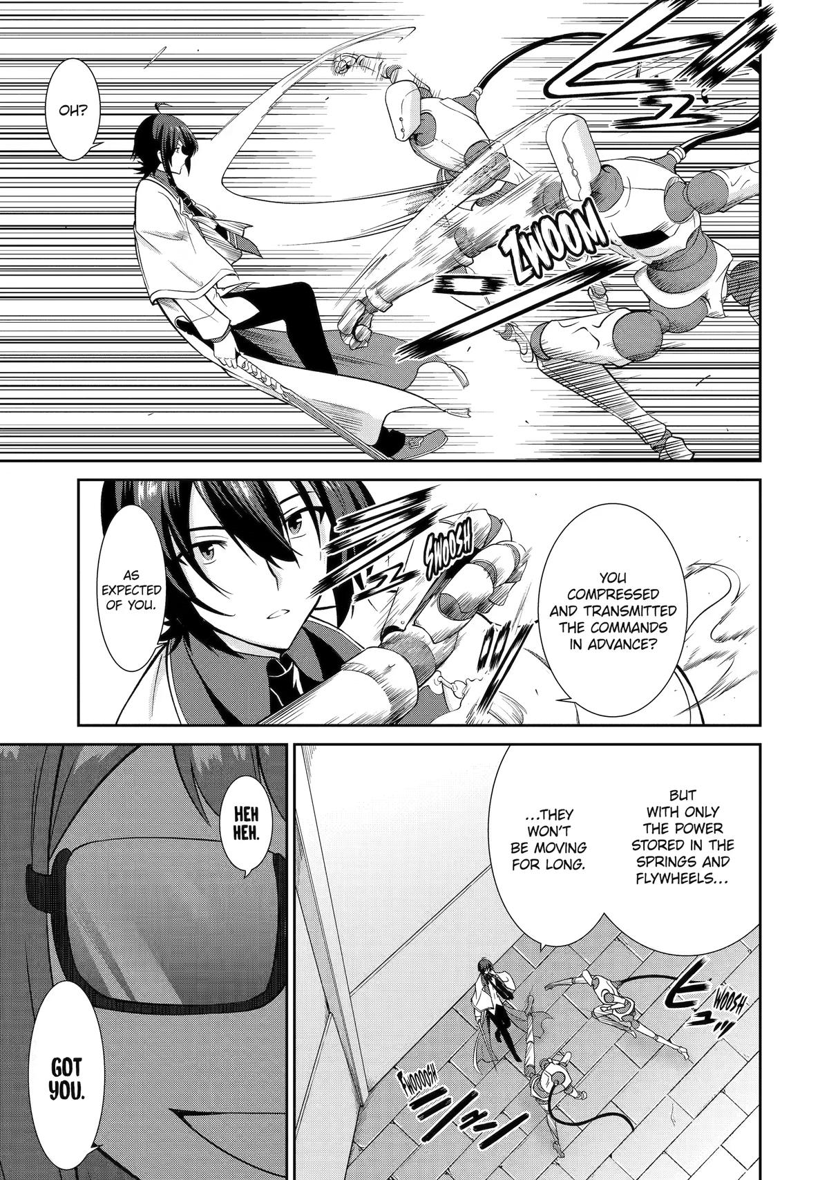 Trained to be the Ultimate Anti-magic Spellblade Chapter 14 page 35 - 