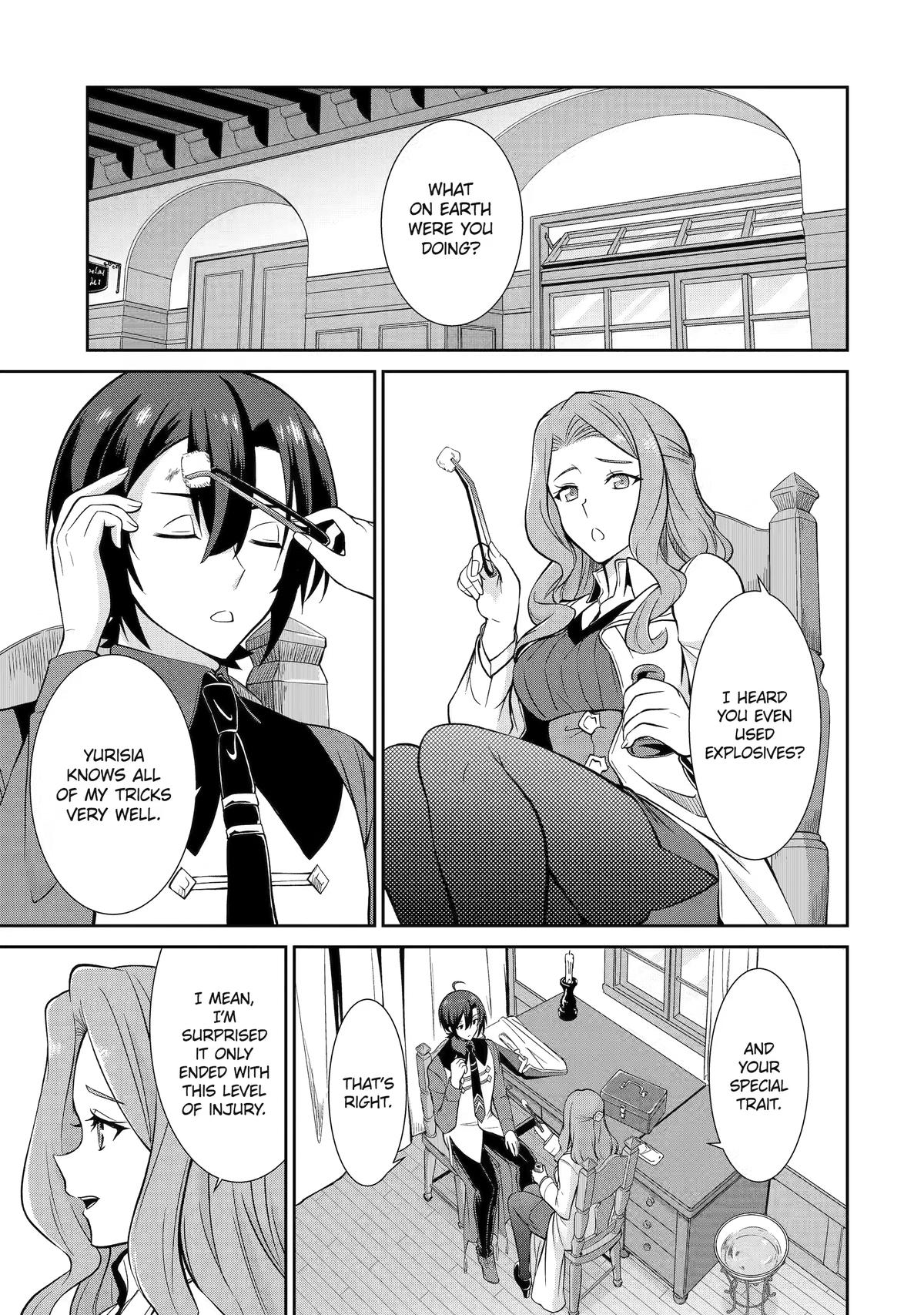 Trained to be the Ultimate Anti-magic Spellblade Chapter 14 page 39 - 