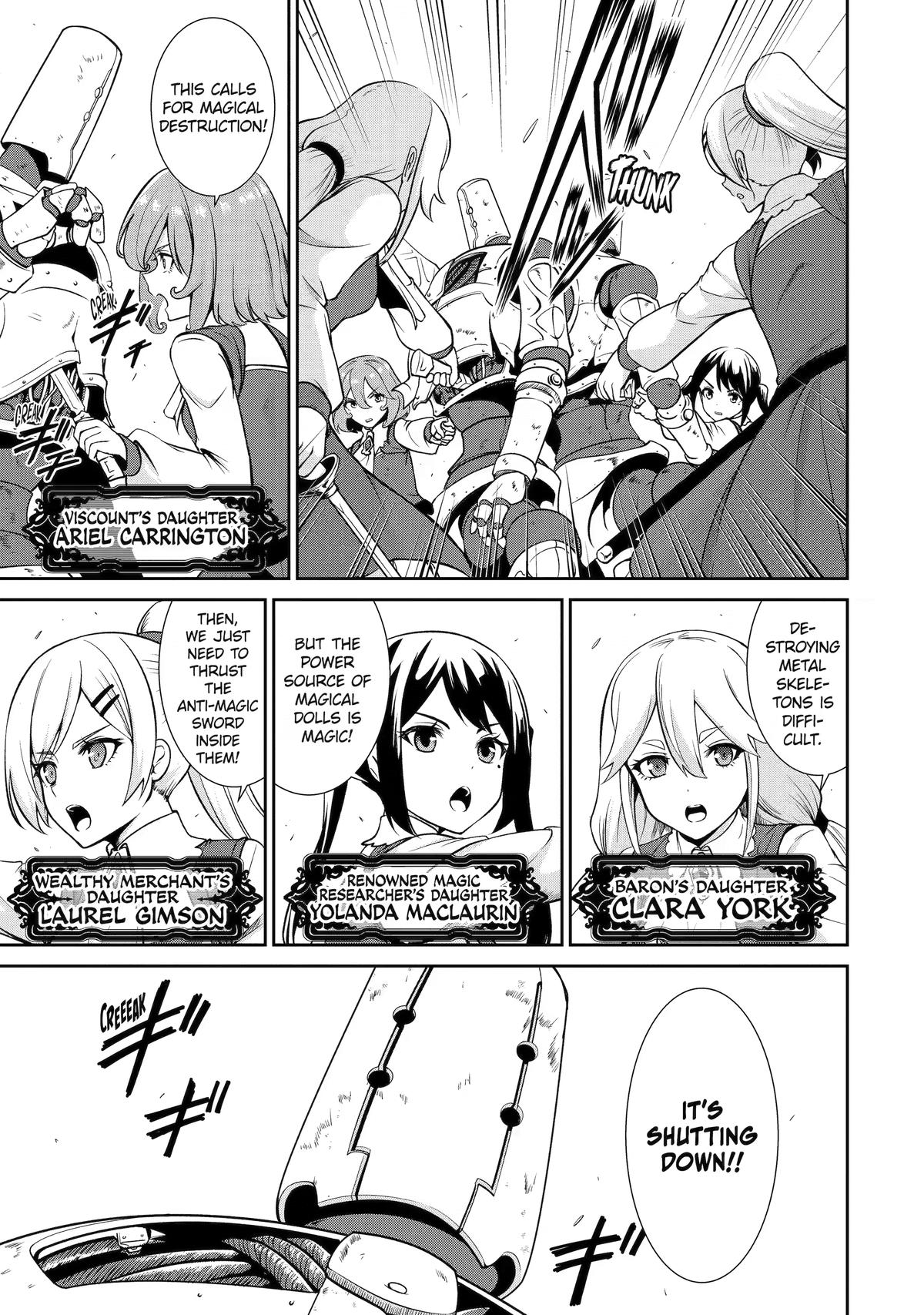 Trained to be the Ultimate Anti-magic Spellblade Chapter 14 page 7 - 