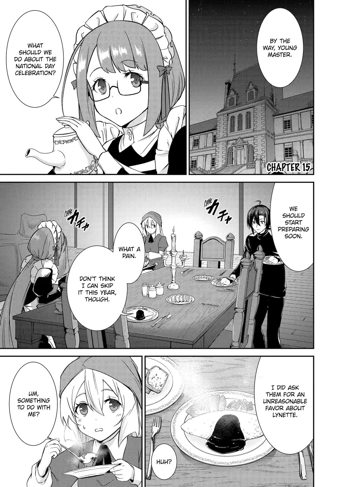 Trained to be the Ultimate Anti-magic Spellblade Chapter 15 page 1 - 