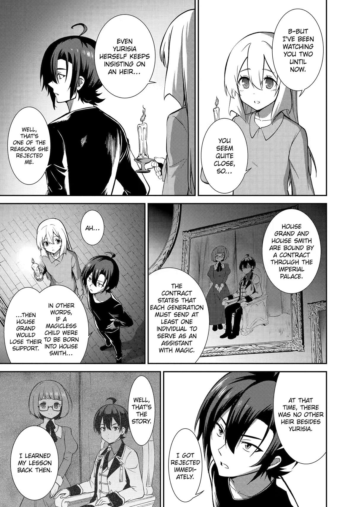 Trained to be the Ultimate Anti-magic Spellblade Chapter 15 page 13 - 