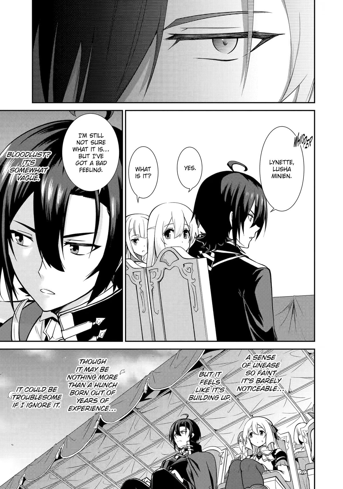 Trained to be the Ultimate Anti-magic Spellblade Chapter 15 page 33 - 