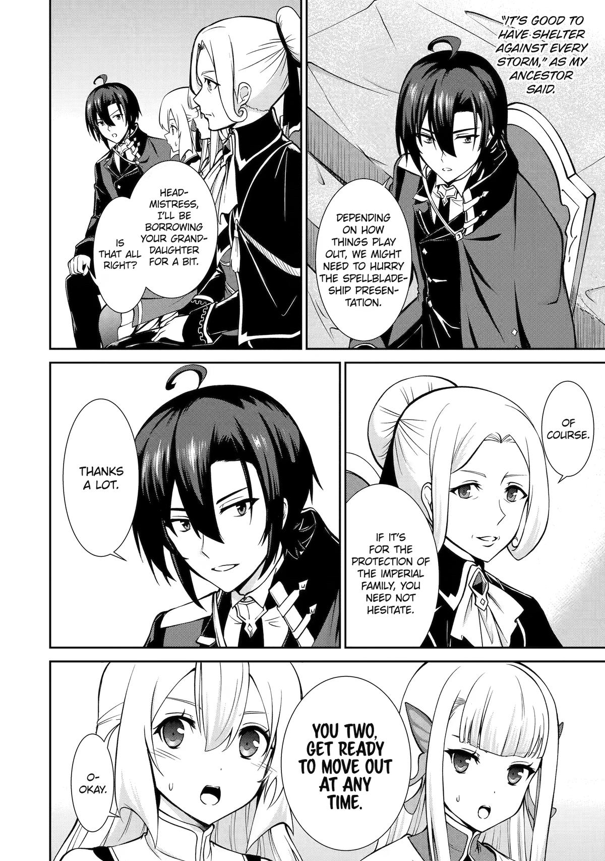 Trained to be the Ultimate Anti-magic Spellblade Chapter 15 page 34 - 
