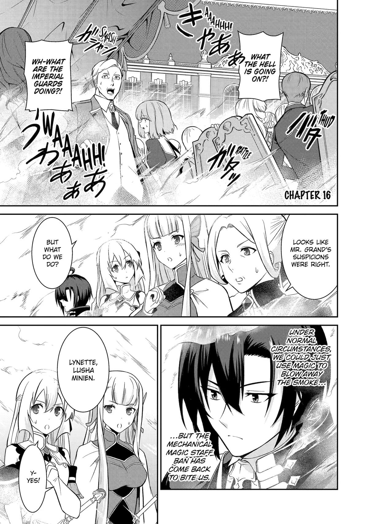 Trained to be the Ultimate Anti-magic Spellblade Chapter 16 page 1 - 