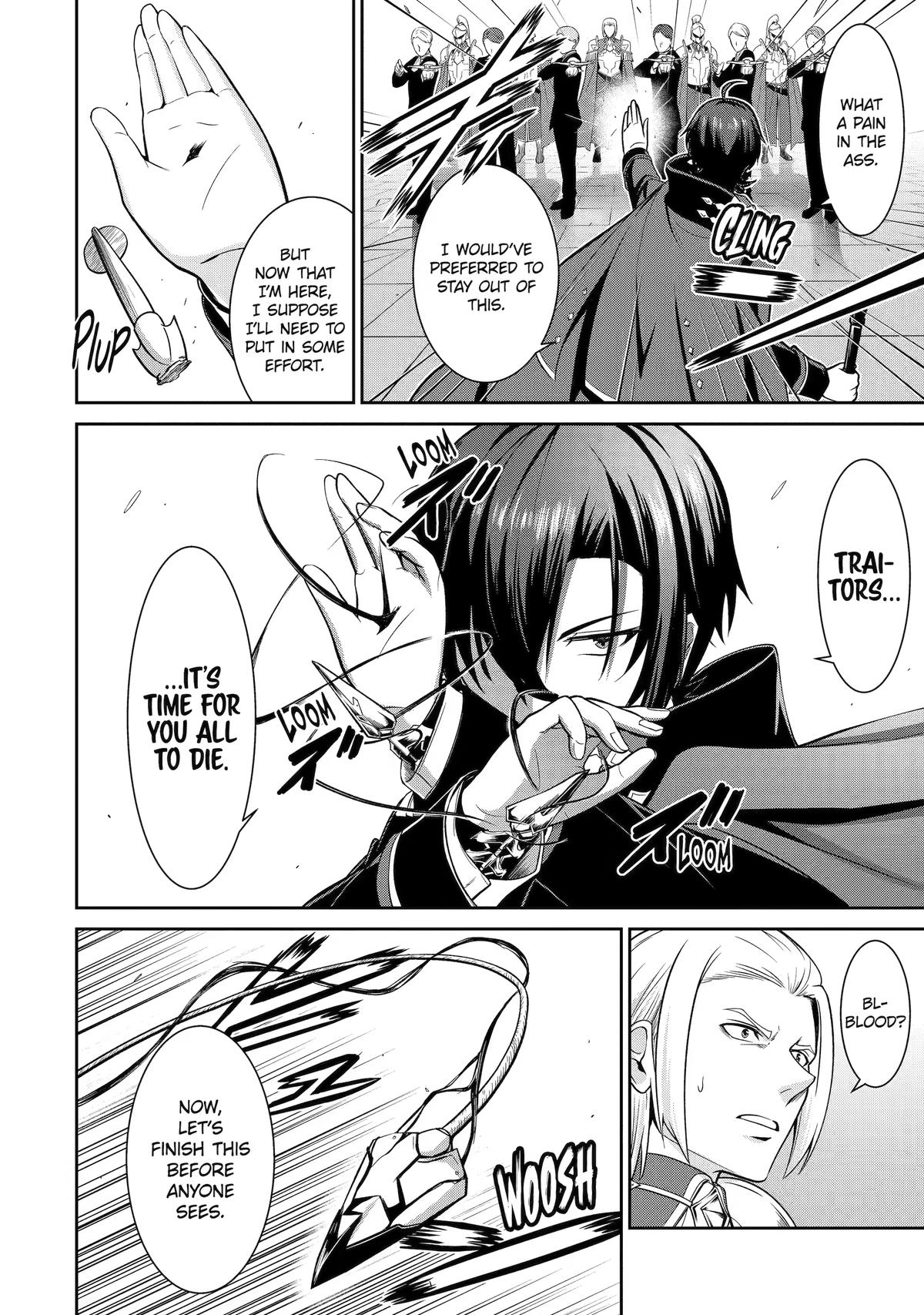 Trained to be the Ultimate Anti-magic Spellblade Chapter 16 page 22 - 