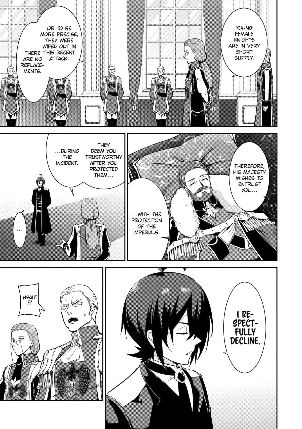 Trained to be the Ultimate Anti-magic Spellblade Chapter 17 page 19 - 