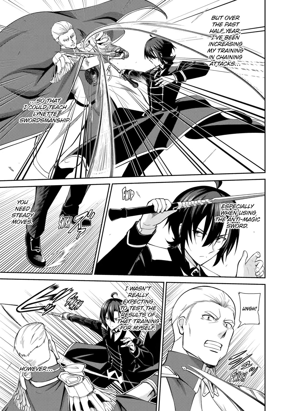 Trained to be the Ultimate Anti-magic Spellblade Chapter 17 page 31 - 