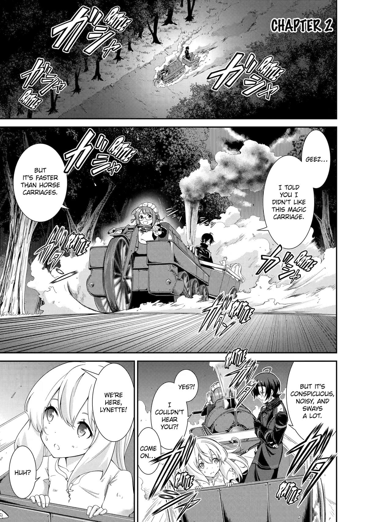 Trained to be the Ultimate Anti-magic Spellblade Chapter 2 page 1 - 