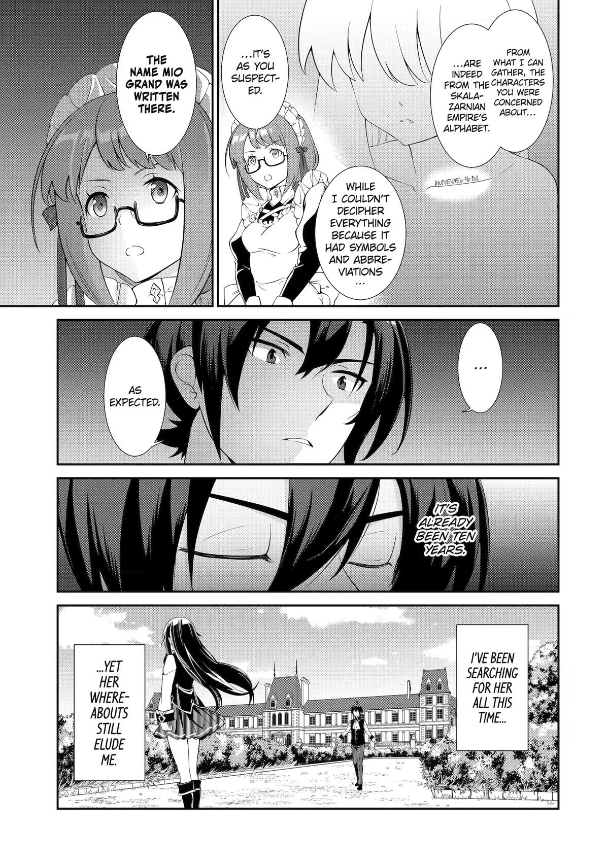 Trained to be the Ultimate Anti-magic Spellblade Chapter 2 page 11 - 