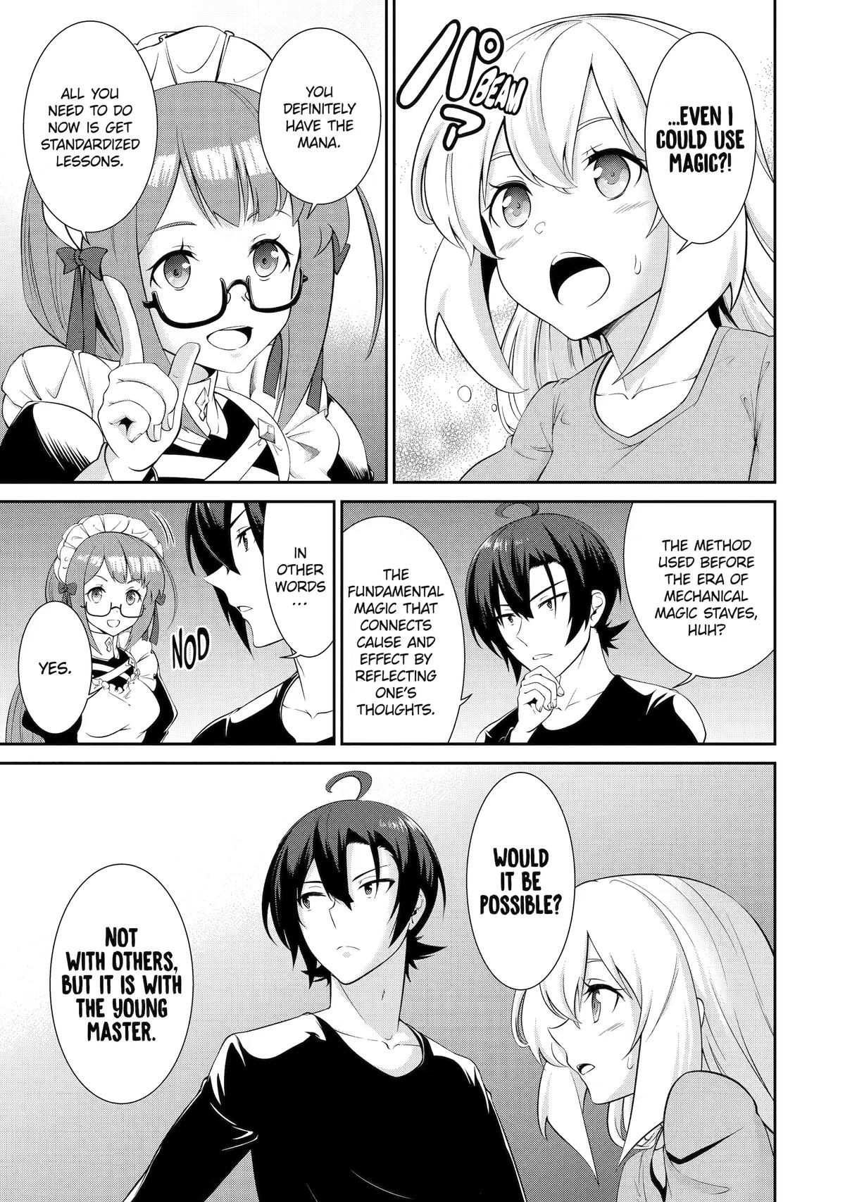 Trained to be the Ultimate Anti-magic Spellblade Chapter 2 page 23 - 