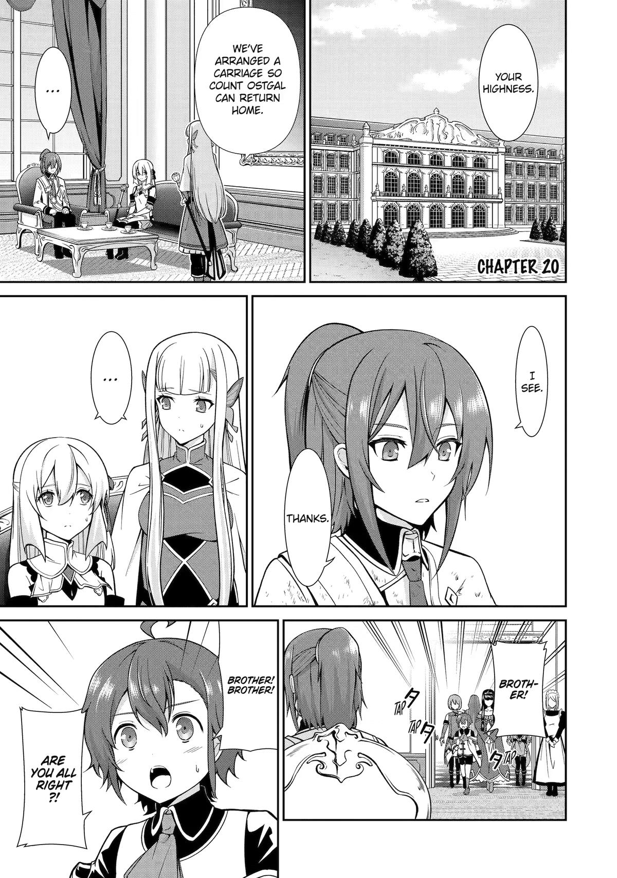 Trained to be the Ultimate Anti-magic Spellblade Chapter 20 page 1 - 