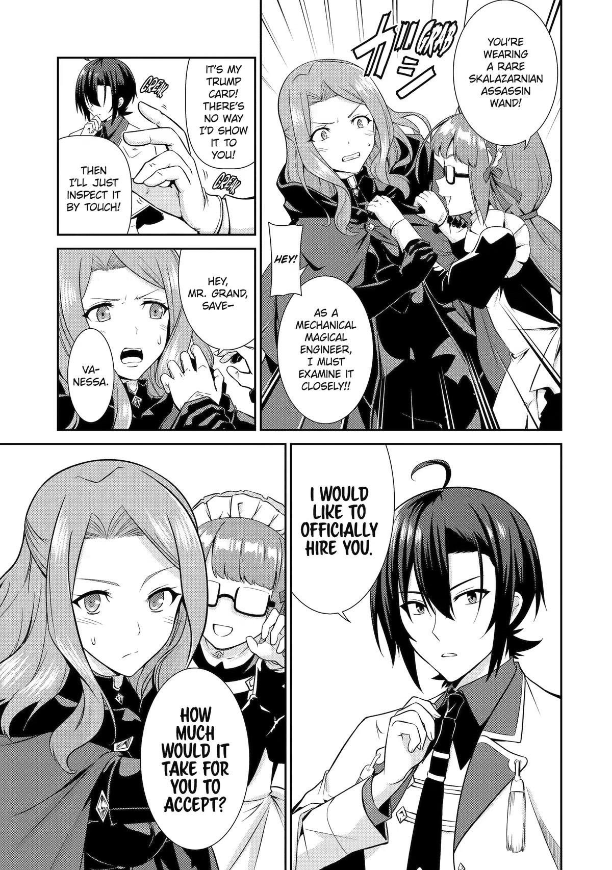 Trained to be the Ultimate Anti-magic Spellblade Chapter 20 page 13 - 