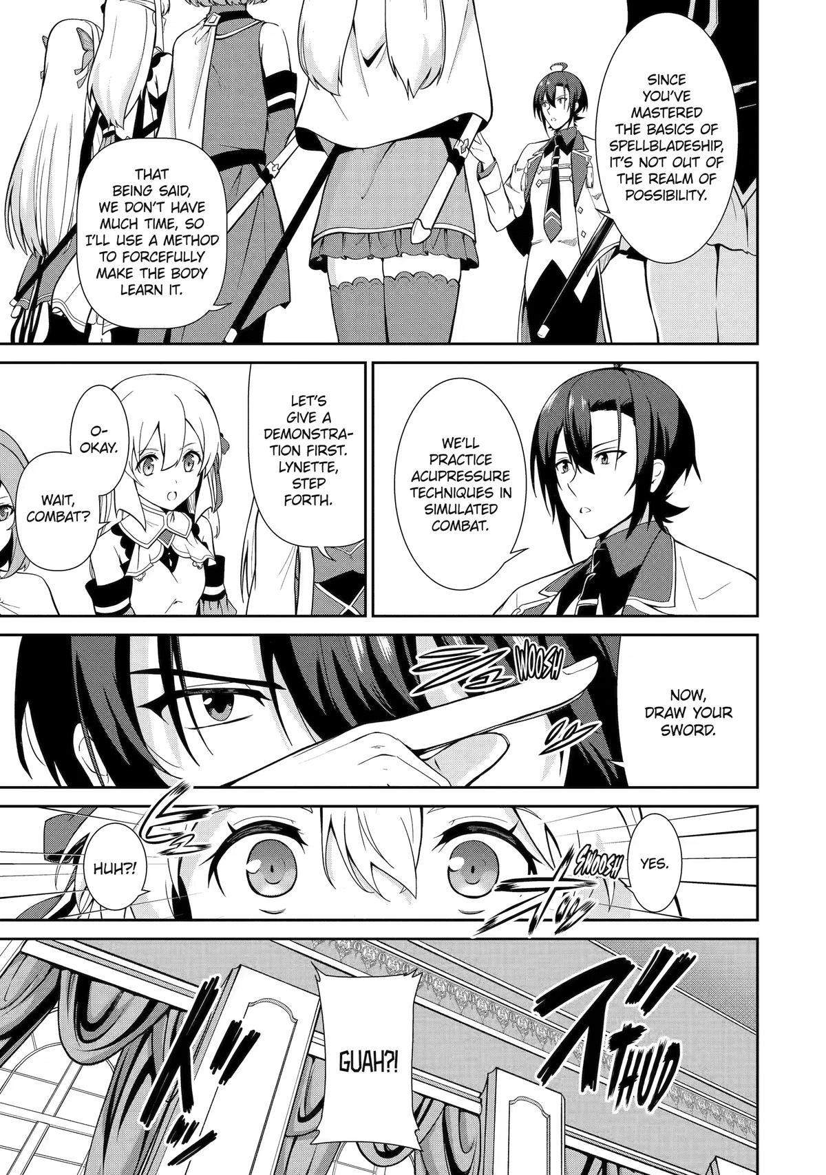 Trained to be the Ultimate Anti-magic Spellblade Chapter 20 page 31 - 