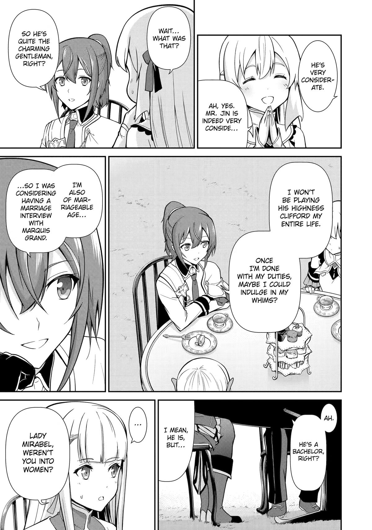 Trained to be the Ultimate Anti-magic Spellblade Chapter 20 page 35 - 