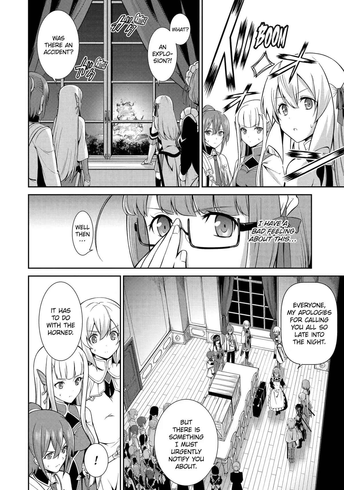 Trained to be the Ultimate Anti-magic Spellblade Chapter 21 page 22 - 